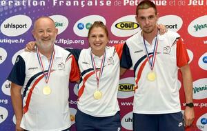 Championnat de France 🇫🇷 triplette mixte à Sin-Le-Noble 