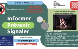 Devoir d'information et d'affichage Lutte contre les violences sexuelles et sexistes